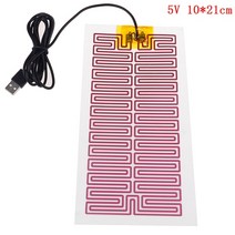 usb 5 난방 히터 패드 마사지 따뜻한 몸 발 겨울 휴대용 따뜻한 플레이트 마우스 패드 신발 골프 헬스 케어, 1pcs 10x21cm 5v