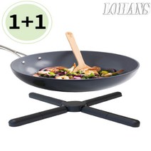 LOHANS 라운드 폴딩 냄비 받침대 캠핑 받침대 1+1세트