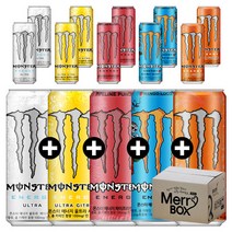 355ml x 15캔 몬스터 에너지 드링크 울트라 펀치 울트라썬라이즈 망고로코 {혼합구성}, 07){울트3+시트3+펀치3+망고3+썬라3}, 1세트