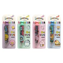 핑크풋3000 쪼꼬미친구들 색연필 4종 세트, 5세트, 8색