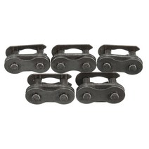 5 세트 415 체인 마스터 링크 80cc 2 행정 동력 자전거 가스 엔진 부품, 하나, 짙은 회색