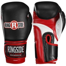 Ringside IMF Tech 슈퍼 백 복싱 MMA 트레이닝 스파링 장갑 레드 청소년116086, Black