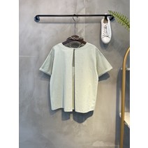 씨샵인더룸 / 블랙라벨 언카인 백슬릿 반팔 블라우스 3color