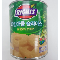 리치스 파인애플 슬라이스836g, 1개, 836g