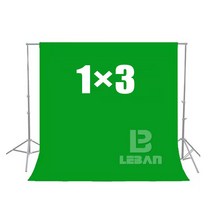 녹색 화면 크로마 키 1x3 m 배경 스튜디오 조명 ( 버전), 한개옵션0
