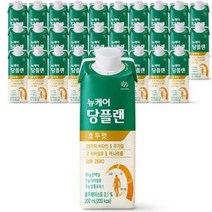 뉴케어 당플랜 당뇨 환자용 시니어 노인 어르신 단백질 프로틴 누케어 뉴게어 유케어 30개 MJ