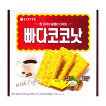 롯데제과 빠다코코낫, 300g, 3개