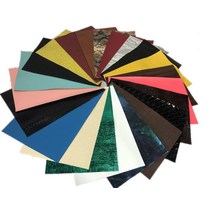 수선 시설 절단 경도 원단 공장 창고 인조가죽 학원 교육용 가위, 20x30cm 10매 랜덤헤어 브라운 계열