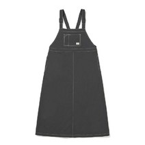[국내매장판] 스노우피크 클랜드 우븐 오버롤 원피스 Charcoal S24SWDOP11CC