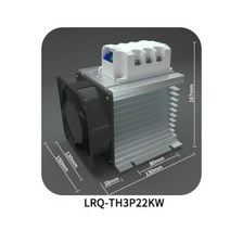 3 상 모터 소프트 스타터 온라인 슬로우 스타트 모듈 솔리드 스테이트 릴레이 감압 스텝 다운 컨트롤러 5KW8KW15KW22KW, 22KW