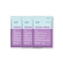 [푸디웜] 저알러지 기능성 애견간식, 1개, 흰살생선덴탈껌 3ea