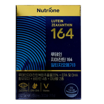 [뉴트리원] 정우성 눈건강 루테인지아잔틴164 알티지오메가3 눈건조개선, 1050mg, 3박스