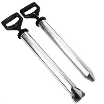 몰탈 사춤기 미장 노즐 몰탈건 미장 시멘트 주입기, 스테인리스 시멘트 주입기 둥근 헤드