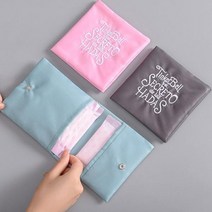 첫월경선물 방수 위생 생리대 파우치 보관 지퍼 휴대용 미니 화장품 메이크업 초경 딸 학생
