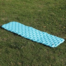 캠핑매트리스 휴대용매트리스 에어매트리스 팽창식 매트리스 에어 캠핑 매트 초경량 수면 침대 나일론 패드, 01 green