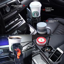 2020봉고3ev 컵홀더 컵거치대 차량용수납 사이드포켓 송풍구컵홀더, 01. 사이드트리플 컵홀더