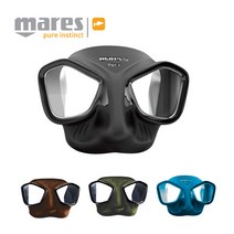 마레스 프리다이빙 전용 물안경 수경 마스크 바이퍼, BWN