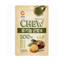 청정원 츄앤리얼 유기농 군밤츄, 3개, 80g