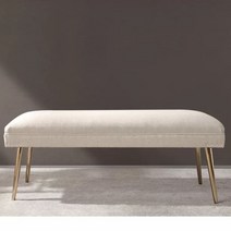 현관 신발장 벤치 골드 북유럽 긴 의자 소파 매장, 베이지 80*40*45