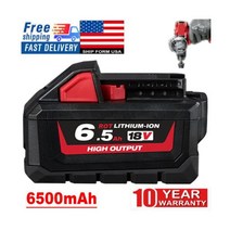 FOR 밀워키 M18 48-11-1860 6.5Ah 리튬 XC Extended Capacity 배터리 GENUINE