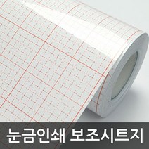 모눈종이 눈금인쇄 WB보조시트지
