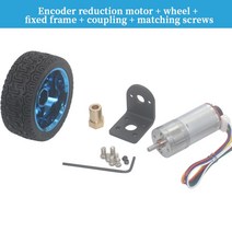 소형 전기 팬 가이드 모터 JGA25-370 DC 6V 12V 24V 기어드 모터 인코더 속도 측정 코드 디스크 전력 큰 토, 03 280_02 12V