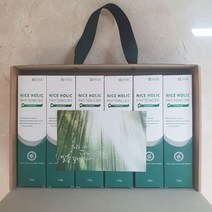 [선물세트] NICE HOLIC 나이스홀릭 PHYTONCIDE TOOTHPASTE 피톤치드 치약 130g 총6개, 1세트(6개입)