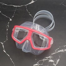 잠수풀 프리다이빙마스크스트랩 전문 프리 다이빙 마스크 수지 렌즈 안개 방지 120도보기 낮은 볼륨 스쿠버 다이빙 마스크 고글 스노클링 다이빙 안경, 후치사 클리어