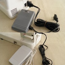 부라더미싱 정품 속도조절 페달 전기코드 일반형(일체형) 분리형(전자미싱 이노비스용) PQ1500전용, PQ1500전용 페달+전기코드세트