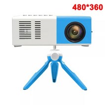 Salange-J9Pro 미니 프로젝터 LED 홈 미디어 플레이어 오디오 휴대용 프로젝터 480x360 픽셀 1080P HDMI USB 비디오 비머 지원 빔프로젝트, 미국 플러그, J9ProBl 삼각대 추가