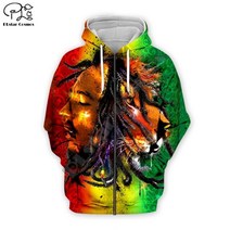 Bob Marley 밥말리 후드 Plstar 코스모스 힙합 레게 밥 말리 tracksuit 다채로운 남여 fashion 3dprint 지퍼후디운동복재킷 12