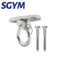 야외 나무 그네 의자 라탄 해먹 흔들 정원 sus304 회전 스윙 고정 플레이트 헤비, sz-h