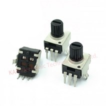 가변 저항10PCS RV09 수직 7.5mm 샤프트 1K 2K 5K 1M 0932 가변 저항 B103 3Pin 씰 로터리 포텐쇼미터, 04 50 천개 옴