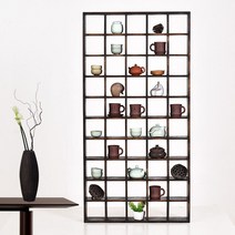 아트미니 40종택1 다기장 다완장 찻장 그릇장 주방장식장 다기 보관함, 23_78x10x55cm(30칸)