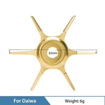 GOMEXUS-DIY 알루미늄 스타 드랙 65mm 다이와/시마노 타튤라 질리온 베이트 캐, 01 For shimano, 05 Gold