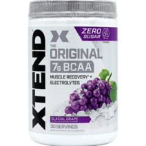 Xtend 엑스텐드 BCAA 포도 30서빙 류신 글루타민 필수 아미노산, 1개