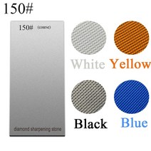 전동 칼갈이 주방용 170*75MM 다이아몬드 나이프 숫돌 그릿 80-3000 도구 미세 연삭 주방, [03] Girt 150, [02] Orange Non-slip base, 03 Girt 150