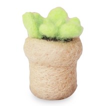 블루선 DIY 양모펠트 니들만들기 다육이, 1번