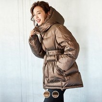 [국내 매장판] 지오다노 여 벨티드 푸파다운 379923 299098