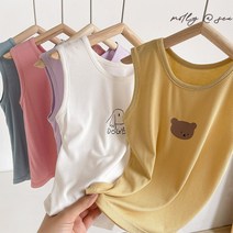 몰리앤씨 남아 여아 키즈 주니어 캐릭터 민소매 티셔츠