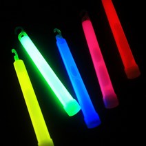 야광스틱 15cm 콘서트 야광봉 형광봉, 옐로우