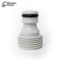 가든쿡 한방향 니뿔 숫나사 호스 니플 스프링클러 물호스 커넥터 연결구 커넥터연결 나사니플