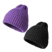 에스라이프 기본 무지 비니모자 2개세트