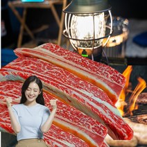 고급 초이스 등급 우대갈비 1kg 2kg 구이용 캠핑 꽃갈비살 미국산 1팩 수입 소갈비 소갈비대 통우대갈비 도매 캠핑용 고기 에어프라이어, 캠핑용 롱컷팅 2kg
