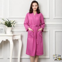 커플 샤워가운 골프 프리미엄 골프 가운 타올 목욕 호텔로브, XXXL(170-185cm190 이내 적합), 로즈우먼