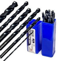 클리브랜드 철판용 HSS 하이스 드릴 비트 드릴날 기리 8.0-8.9mm, 하이스드릴 8.4mm (5개세트)