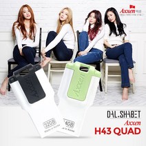 Axxen 액센 H43 QUAD USB 2.0, 그린, 16GB 그린