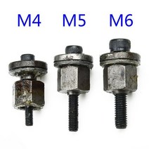 공구 핸드 리벳 너트 헤드 설치 리베터 도구 팁 맨드릴 교체 M3 M4 M5 M6 M8 나사산, CHINA