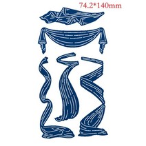 접이식 카트 구루마 이집트 피라미드 파라오 그리스 신 금속 절단 다이 스크랩북 DIY 앨범 엠보싱 카드 만, 한개옵션1, 02 Graceful Folds