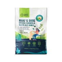 벅스펫 벅스독 비건포뮬러, 비건포뮬러1.2kg, 샘플5개+베지츄 랜덤2개+베지스틱4개